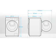 Samsung PRALKO-SUSZ. SAMSUNG WD80 K52E0 ZW ### - 1383018 - zdjęcie 10